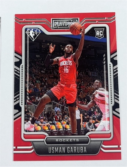 2021-22 Panini Chronicles Playbook #280 Usman Garuba — front