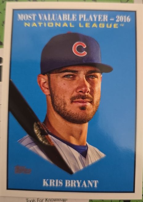 2016 Topps Update #MV-14 Kris Bryant — front