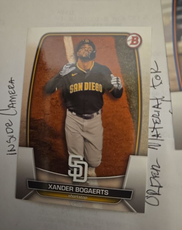 2023 Bowman #7 Xander Bogaerts — front