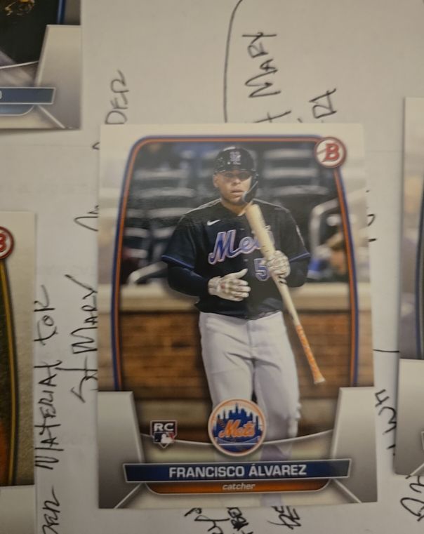 2023 Bowman #49 Francisco Alvarez — front