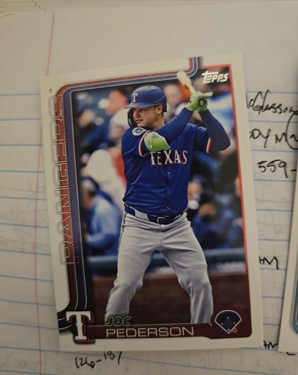 2025 Topps Update Series #US125 Joc Pederson — front