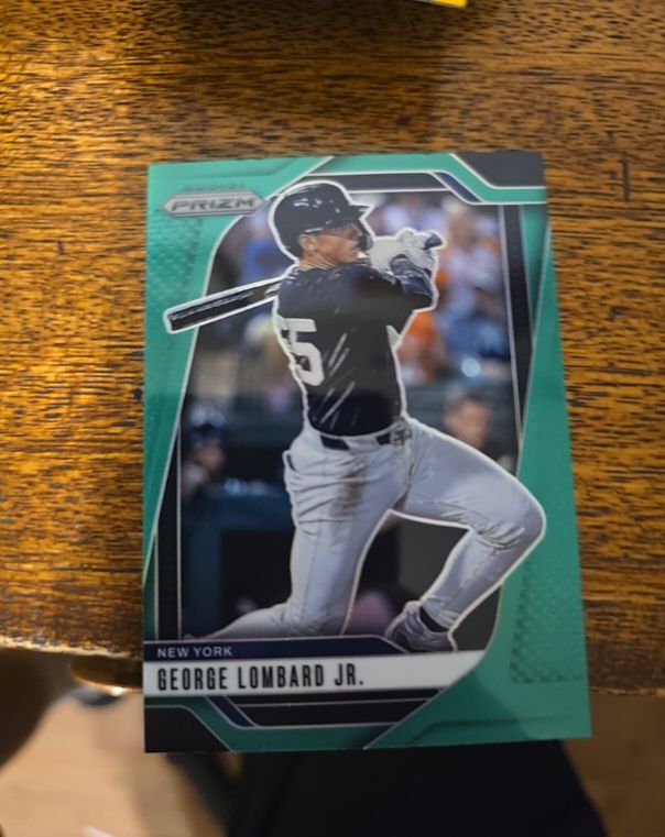 2025 Panini Prizm Baseball #122 George Lombard Jr. — front