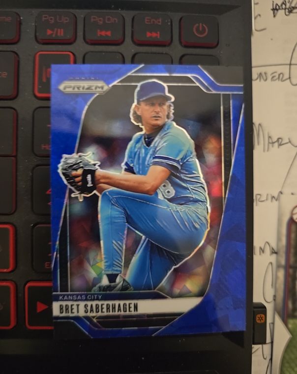 2025 Panini Prizm #124 Bret Saberhagen — front