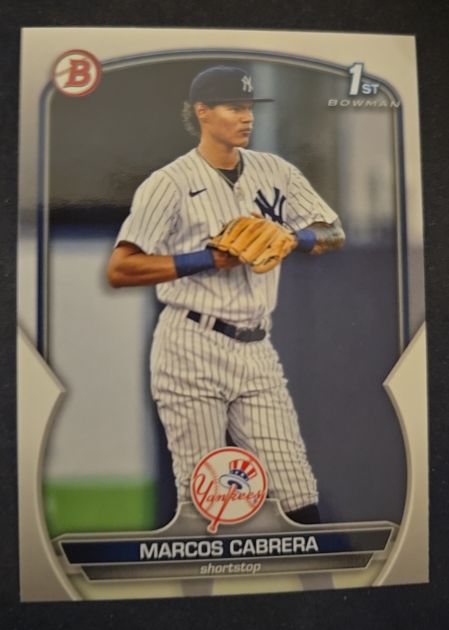 2023 Bowman #BP-46 Marcos Cabrera — front