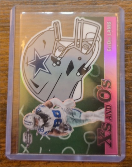 2023 Panini Contenders Optic #XO-23 CeeDee Lamb X's and O's Pink — front