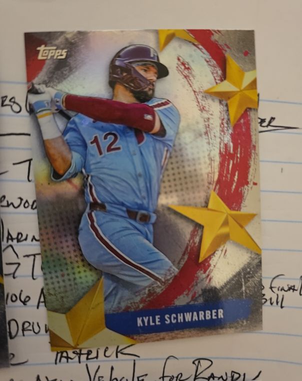 2025 Topps Series 2 #SMLB-12 Kyle Schwarber — front