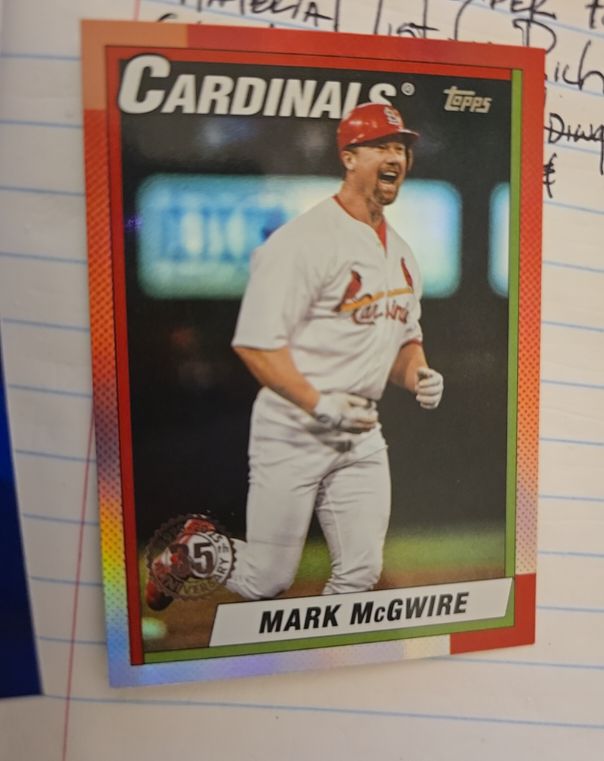 2025 Topps Update #U90-19 Mark McGwire — front
