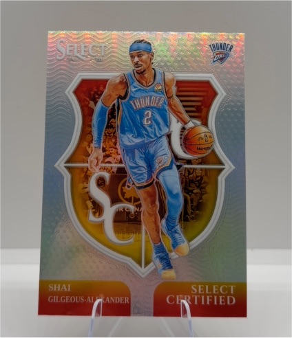 2024-25 Panini Select #4 Shai Gilgeous-Alexander Select Certified — front