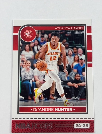 2024-25 Panini NBA Hoops #91 De'Andre Hunter — front