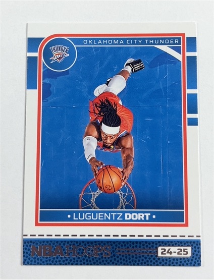 2024-25 Panini NBA Hoops #219 Luguentz Dort — front