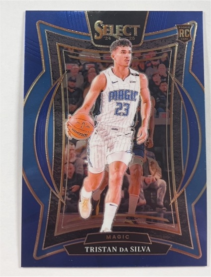 2024-25 Panini Select #83 Tristan da Silva Blue — front