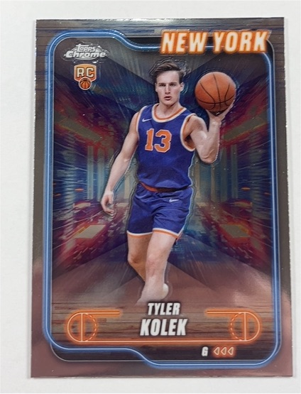 2024-25 Topps Chrome #167 Tyler Kolek — front