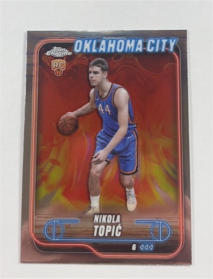 2024-25 Topps Chrome #119 Nikola Topić — front