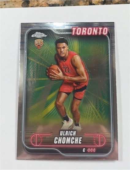 2024-25 Topps Chrome #191 Ulrich Chomche — front