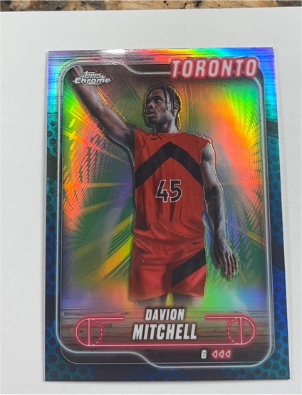 2024-25 Topps Chrome #128 Davion Mitchell — front