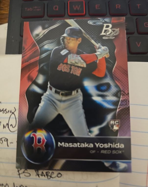 2023 Bowman Platinum #28 Masataka Yoshida — front
