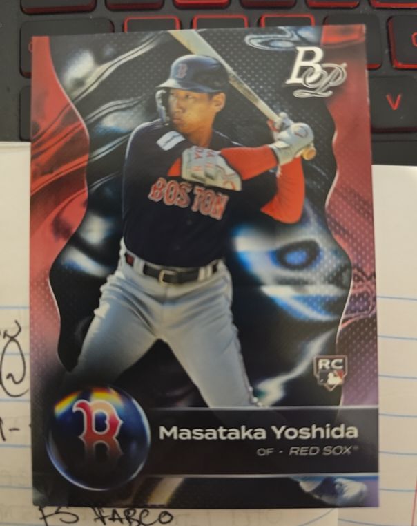 2023 Bowman Platinum #28 Masataka Yoshida — front