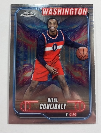 2024-25 Topps Chrome #11 Bilal Coulibaly — front
