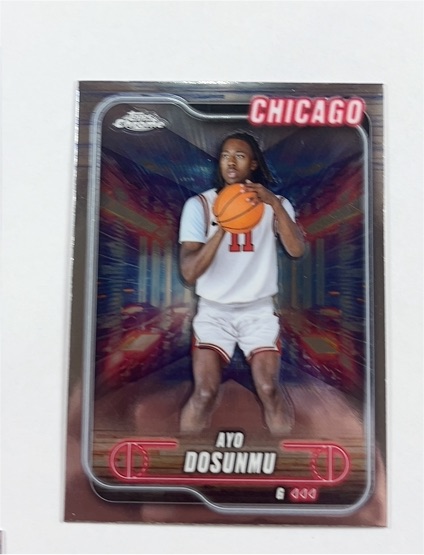 2024-25 Topps Chrome #58 Ayo Dosunmu — front