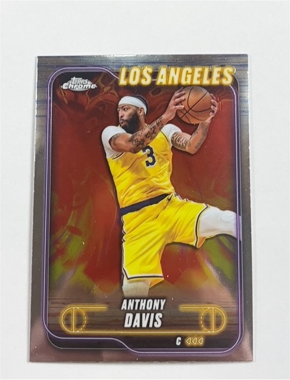2024-25 Topps Chrome #86 Anthony Davis — front