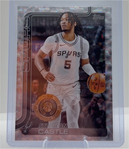 2025-26 Topps #197 Stephon Castle — front