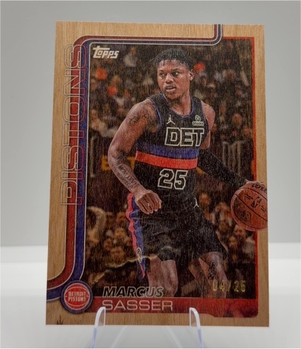2025-26 Topps #46 Marcus Sasser — front