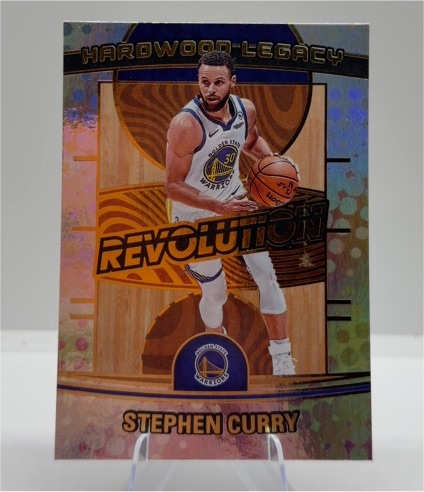 2024-25 Panini Revolution #3 Stephen Curry Hardwood Legacy — front