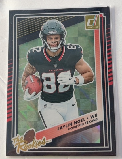 2025 Donruss #30 Jaylin Noel The Rookies Houston Texans — front
