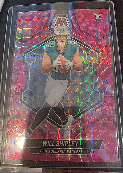 2024 Panini Mosaic #386 Will Shipley — front