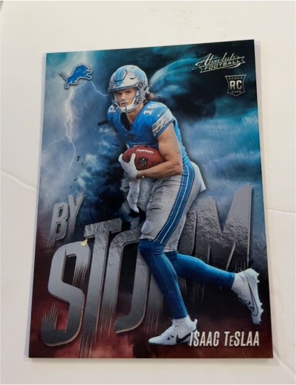 2025 Panini Absolute #5 Isaac Teslaa By Storm — front