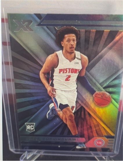 2021-22 Panini Chronicles XR #377 Cade Cunningham — front