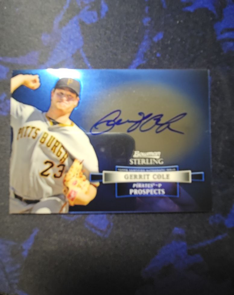 2012 Bowman Sterling Prospects #BSAP-GC Gerrit Cole — front