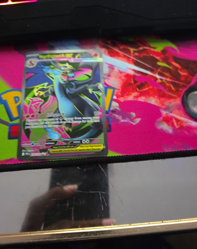 2025 Pokemon TCG #109/094 Mega Charizard X EX Phantasmal Flames — front