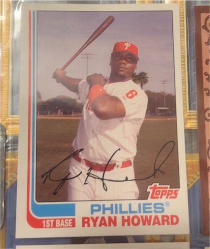 2008 Topps Trading Card History #TCH26 Ryan Howard — front