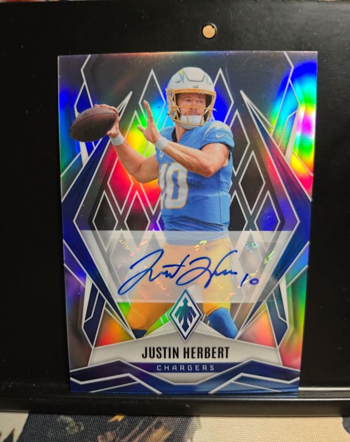 2025 Panini Phoenix #58 Justin Herbert — front
