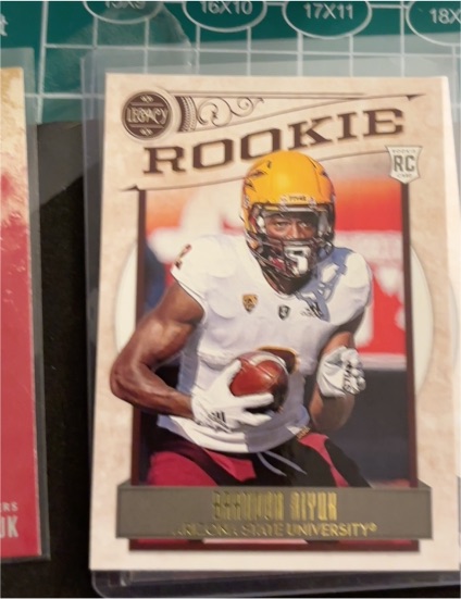 2020 Panini Legacy #154 Brandon Aiyuk Rookie Card — front