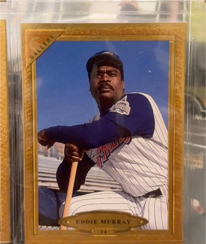 1997 Topps Gallery #44 Eddie Murray — front