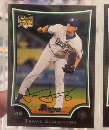 2009 Bowman Draft Picks & Prospects #BDP29 Travis Schlichting — front