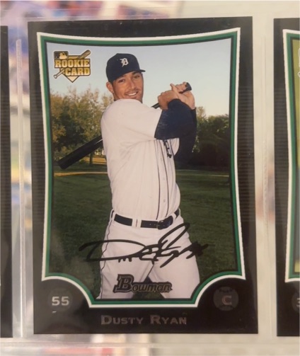 2009 Bowman #55 Dusty Ryan — front
