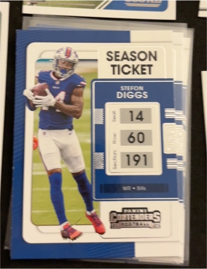 2021 Panini Contenders #11 Stefon Diggs — front