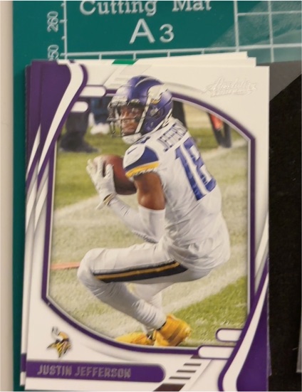 2021 Panini Absolute #65 Justin Jefferson — front