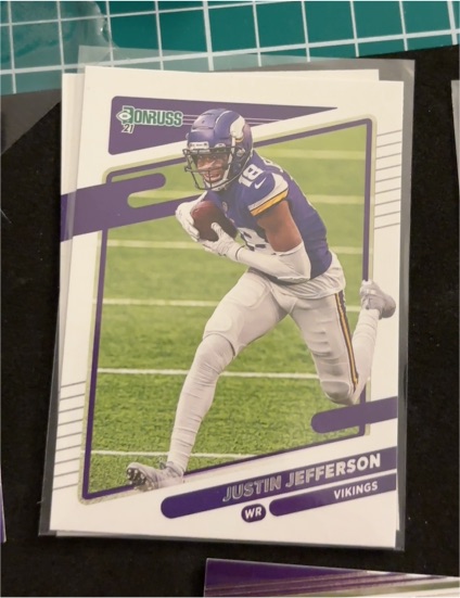 2021 Panini Donruss #127 Justin Jefferson — front
