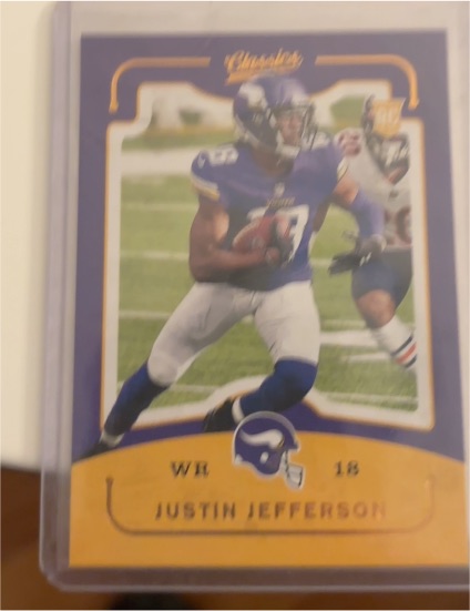 2020 Panini Chronicles Classics #CL-13 Justin Jefferson — front