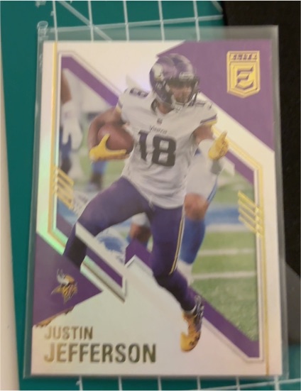 2021 Donruss Elite #45 Justin Jefferson — front