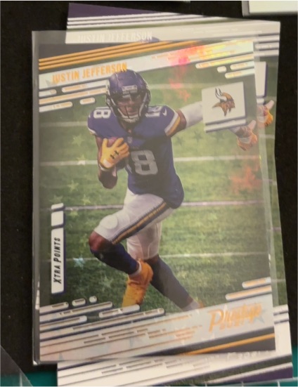 2021 Panini Prestige Xtra Points Justin Jefferson — front