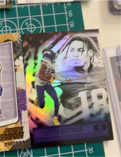 2021 Panini Illusions #4 Justin Jefferson — front