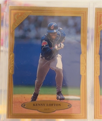 1997 Topps Gallery #117 Kenny Lofton — front