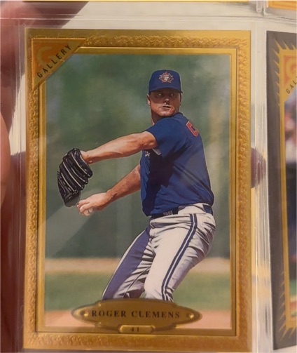 1997 Topps Gallery #41 Roger Clemens — front