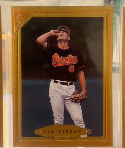 1997 Topps Gallery #4 Cal Ripken Jr. — front
