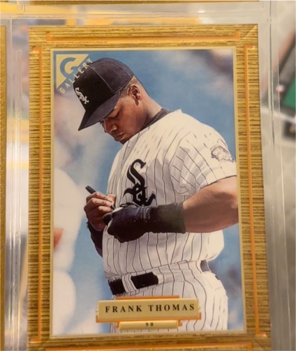 1997 Topps Gallery #90 Frank Thomas — front